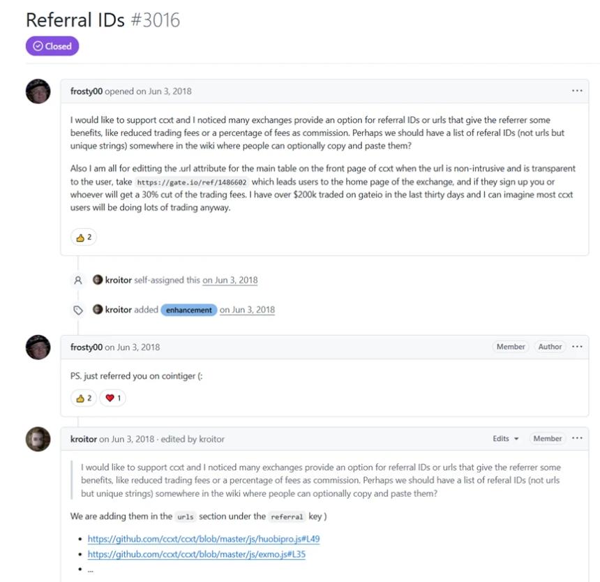 CCXT陷「隐秘抽佣」风波：3.6万星标背后的暗藏利益链条