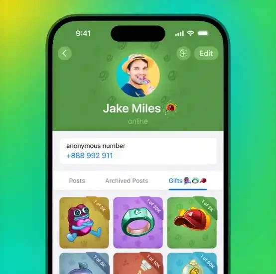 Telegram「礼物」NFT掀起TON生态热潮:社交属性与市场爆发