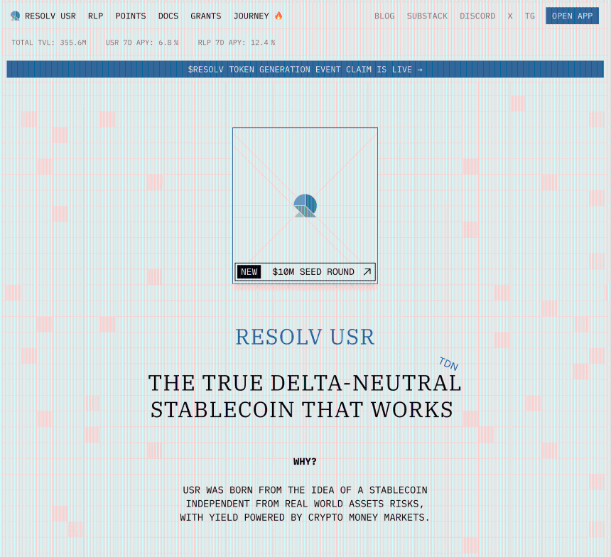 RESOLV代币亮点:收益稳定币的秘密武器
