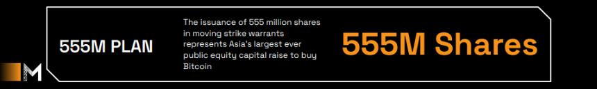  “亚洲微策略”Metaplanet 计划在 2027 年底前收购超过 210,000 个 BTC 