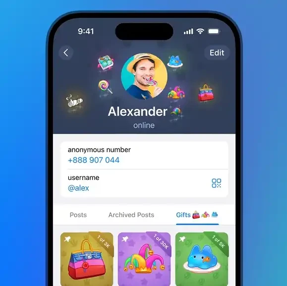 Telegram「礼物」NFT掀起TON生态热潮:社交属性与市场爆发